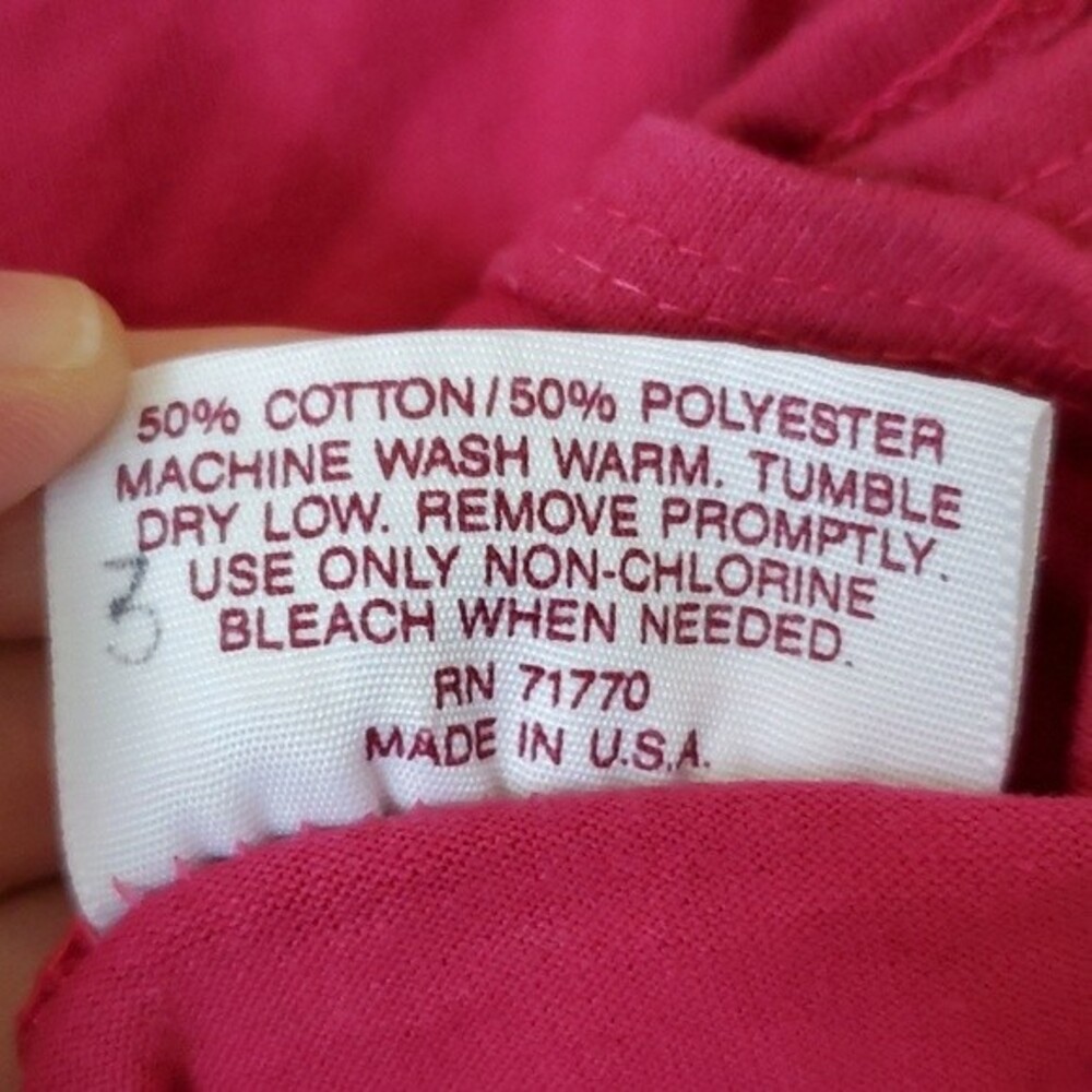 Vintage 80's Southern Classics Pink Muscle Tank - Picture 6 of 6